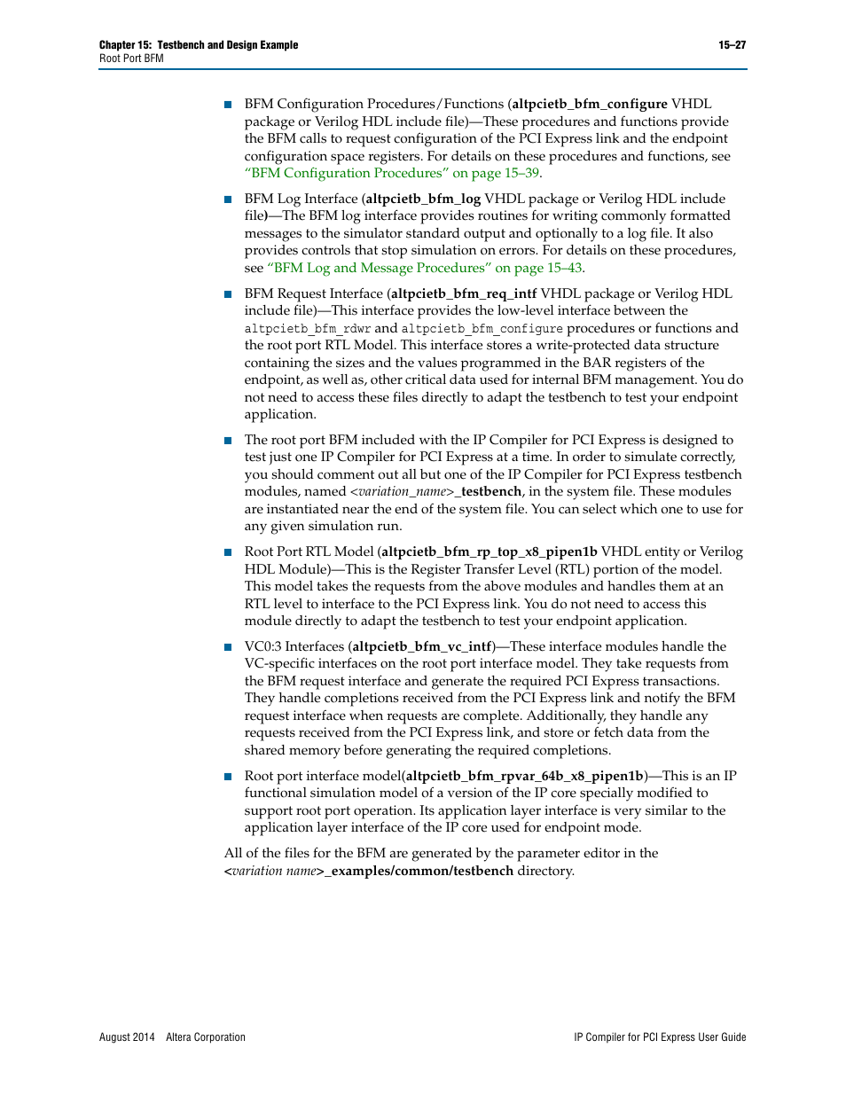 Altera IP Compiler for PCI Express User Manual | Page 259 / 372