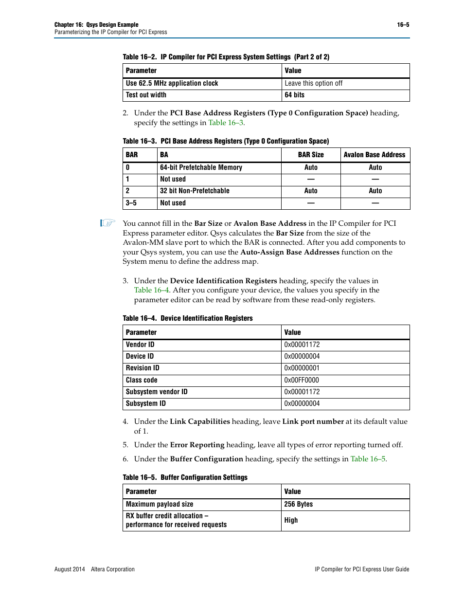 Altera IP Compiler for PCI Express User Manual | Page 293 / 372