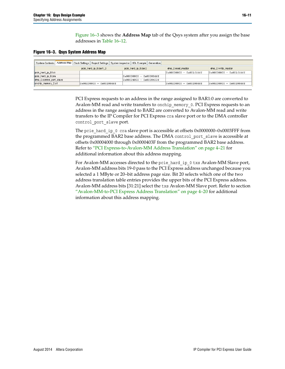 Altera IP Compiler for PCI Express User Manual | Page 299 / 372