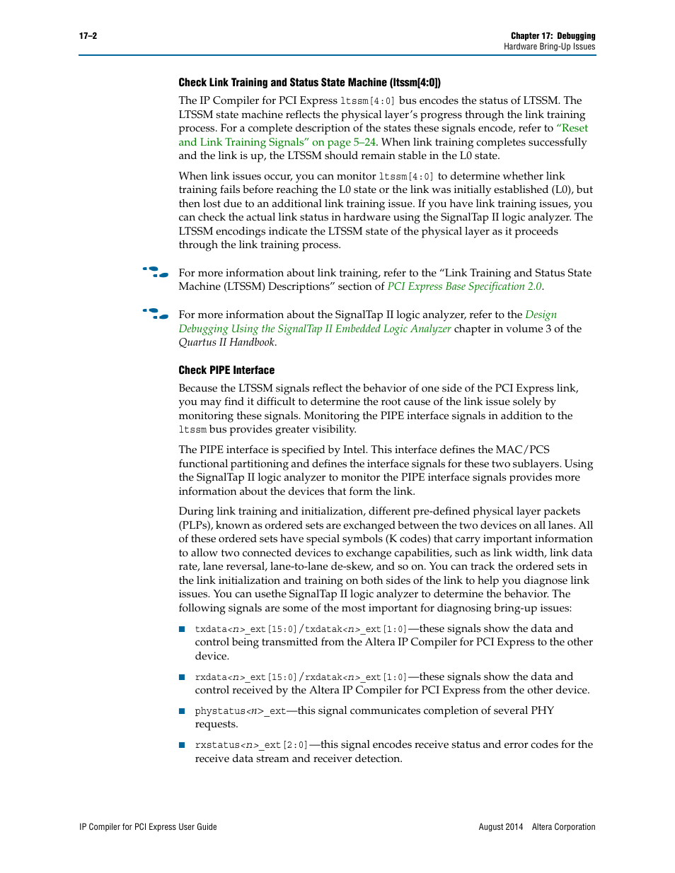 Altera IP Compiler for PCI Express User Manual | Page 310 / 372