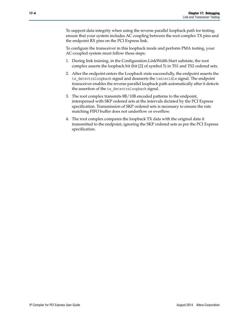 Altera IP Compiler for PCI Express User Manual | Page 312 / 372