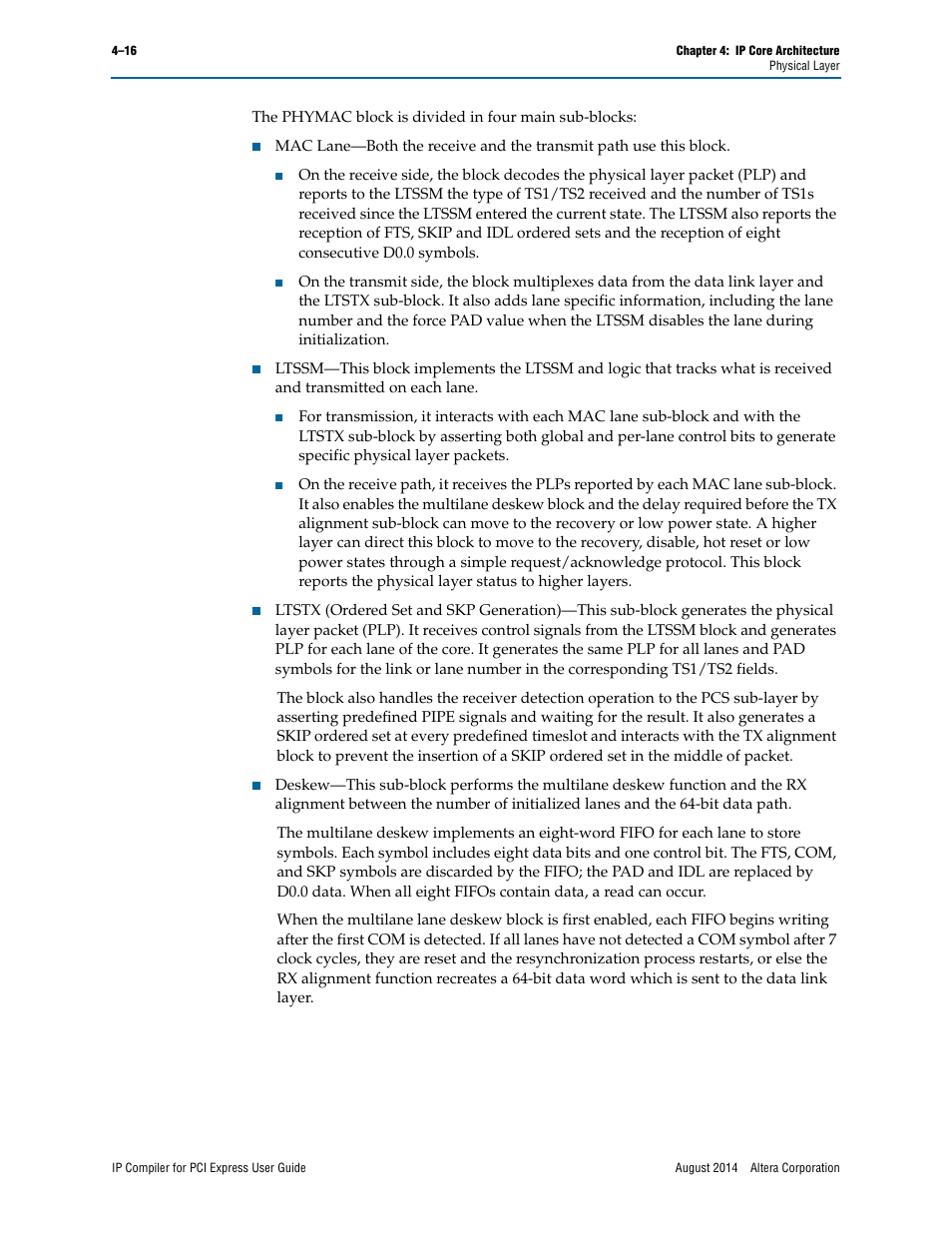 Altera IP Compiler for PCI Express User Manual | Page 74 / 372