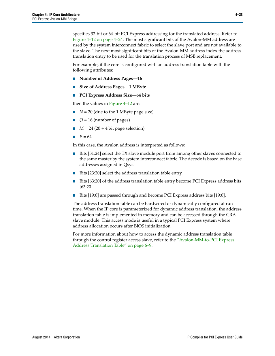 Altera IP Compiler for PCI Express User Manual | Page 81 / 372
