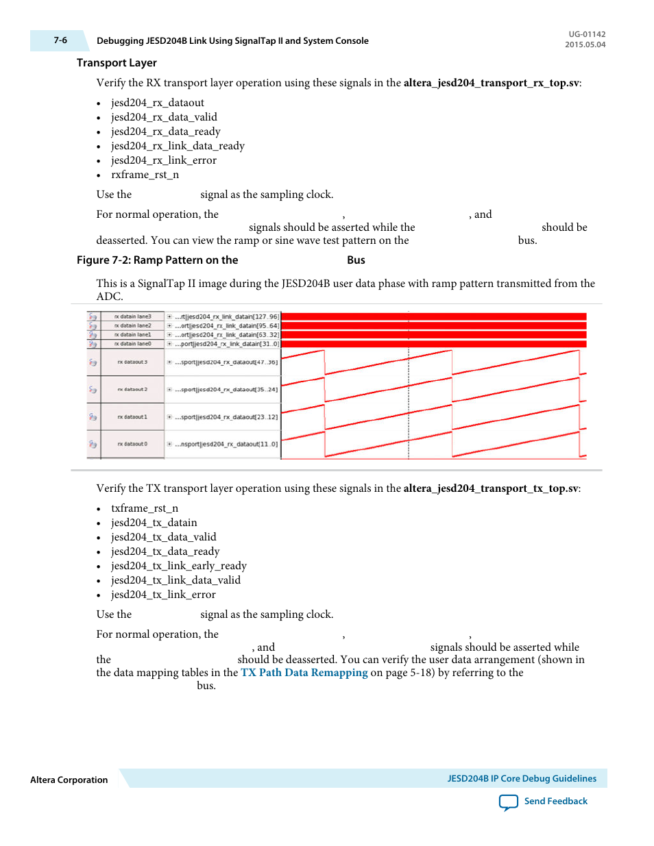 Altera JESD204B IP User Manual | Page 153 / 158