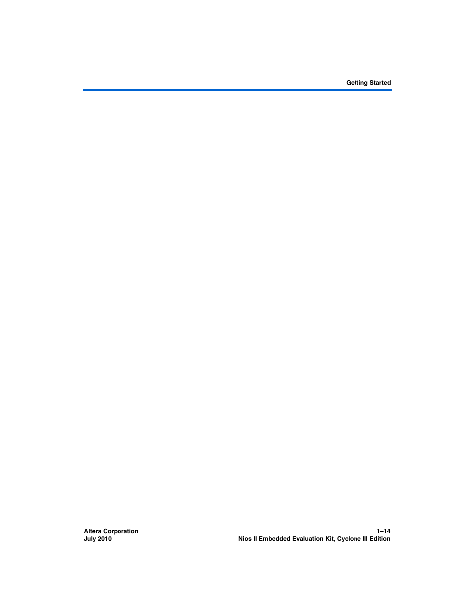 Altera Nios II Embedded Evaluation Kit Cyclone III Edition User Manual | Page 20 / 80