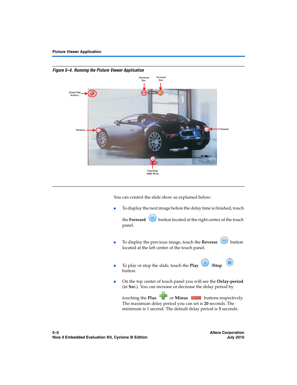 Altera Nios II Embedded Evaluation Kit Cyclone III Edition User Manual | Page 41 / 80