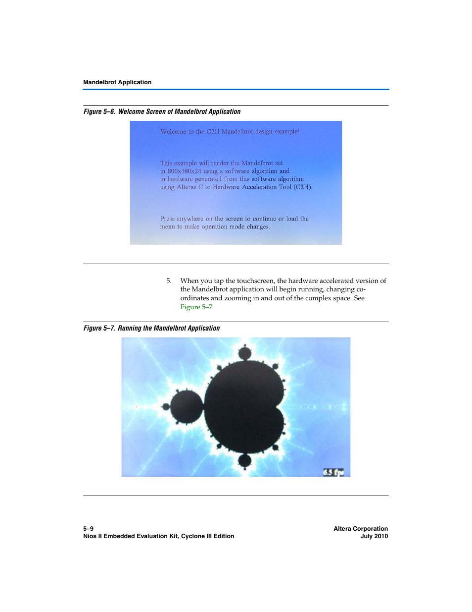Altera Nios II Embedded Evaluation Kit Cyclone III Edition User Manual | Page 45 / 80