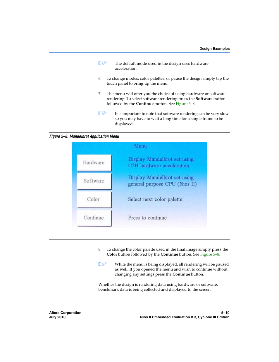 Altera Nios II Embedded Evaluation Kit Cyclone III Edition User Manual | Page 46 / 80