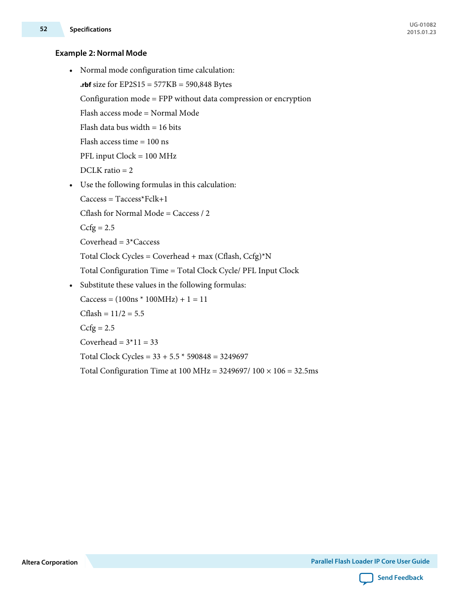 Altera Parallel Flash Loader IP User Manual | Page 52 / 57