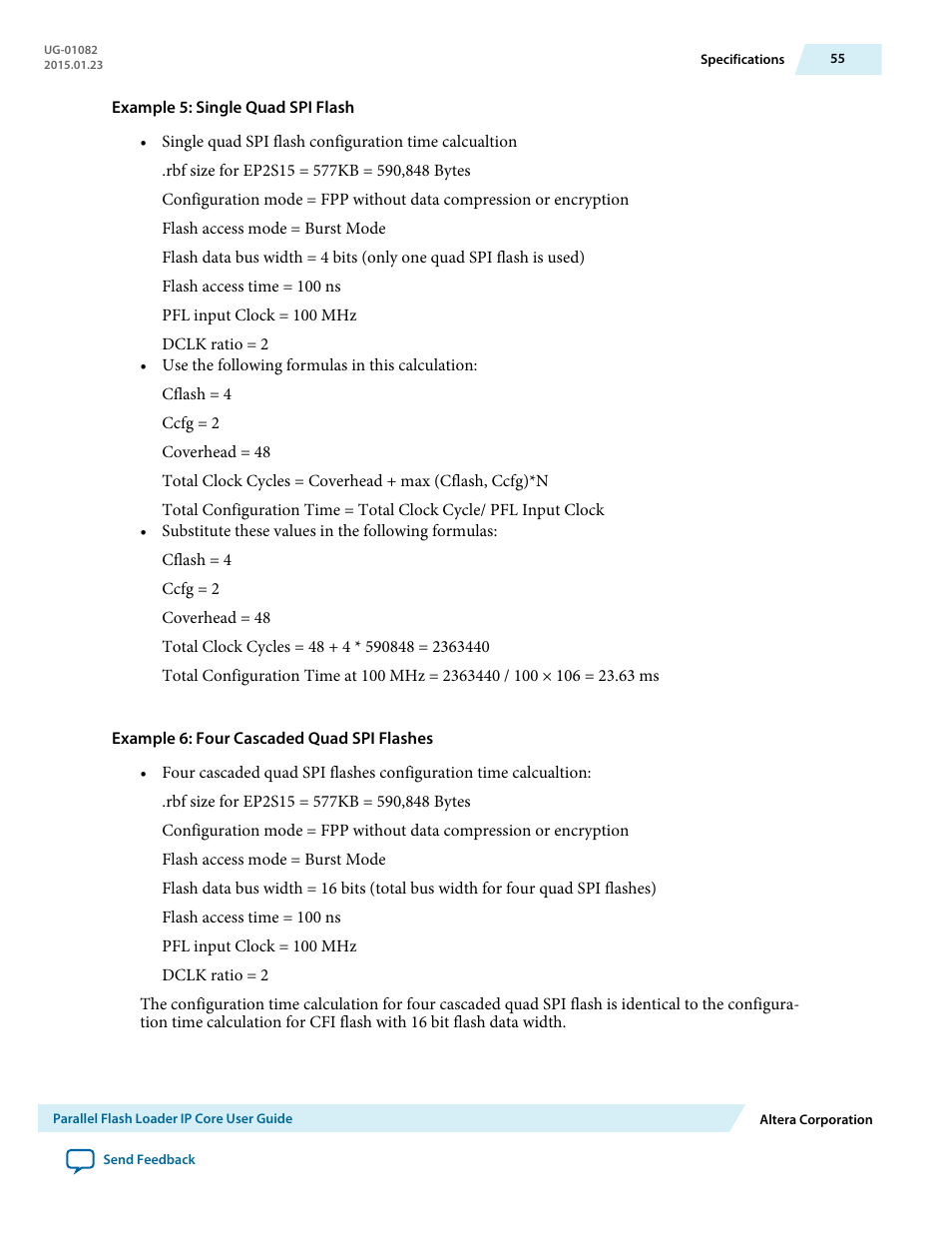 Altera Parallel Flash Loader IP User Manual | Page 55 / 57