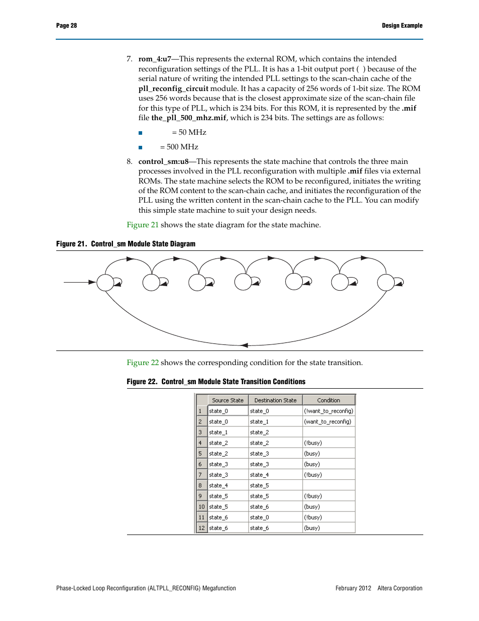 Altera Phase-Locked Loop Reconfiguration IP Core User Manual | Page 28 / 51