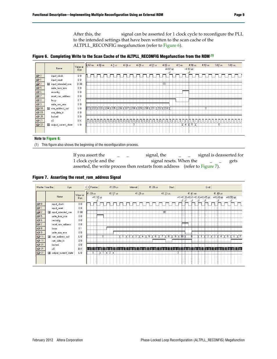 Altera Phase-Locked Loop Reconfiguration IP Core User Manual | Page 9 / 51