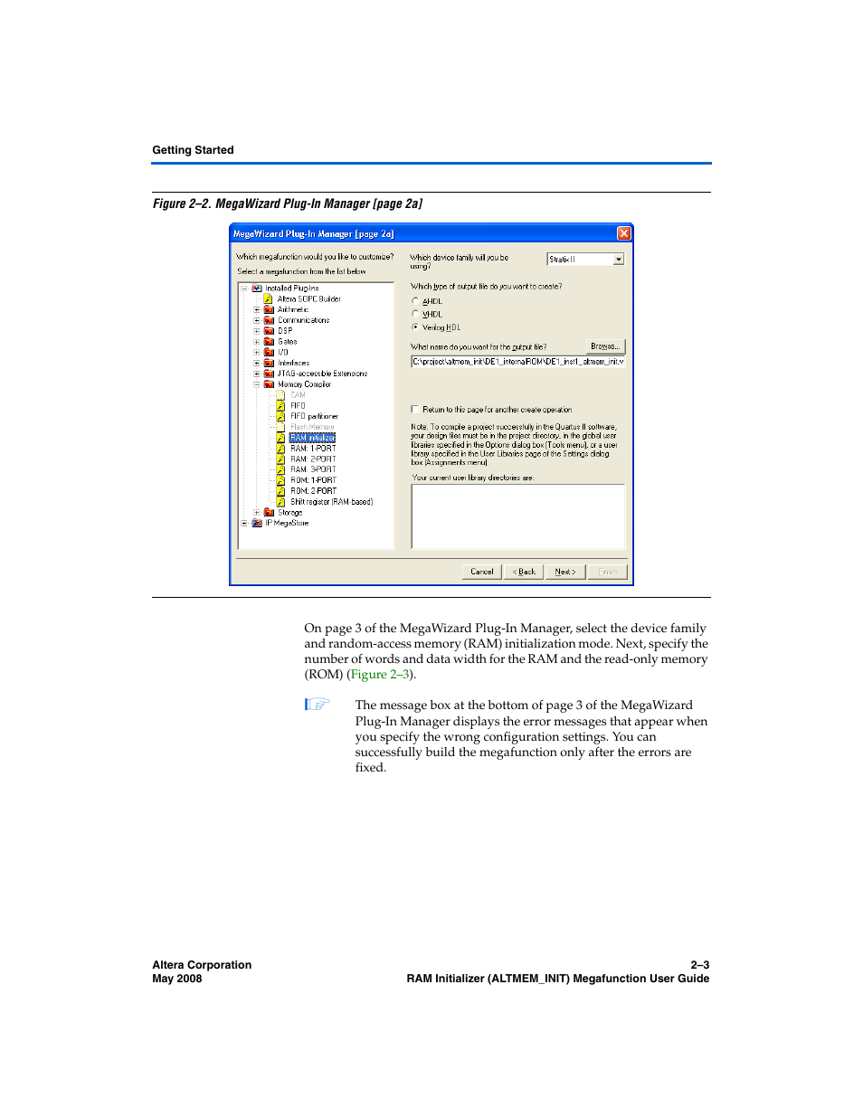 Figure 2–2 | Altera RAM Initializer User Manual | Page 15 / 36