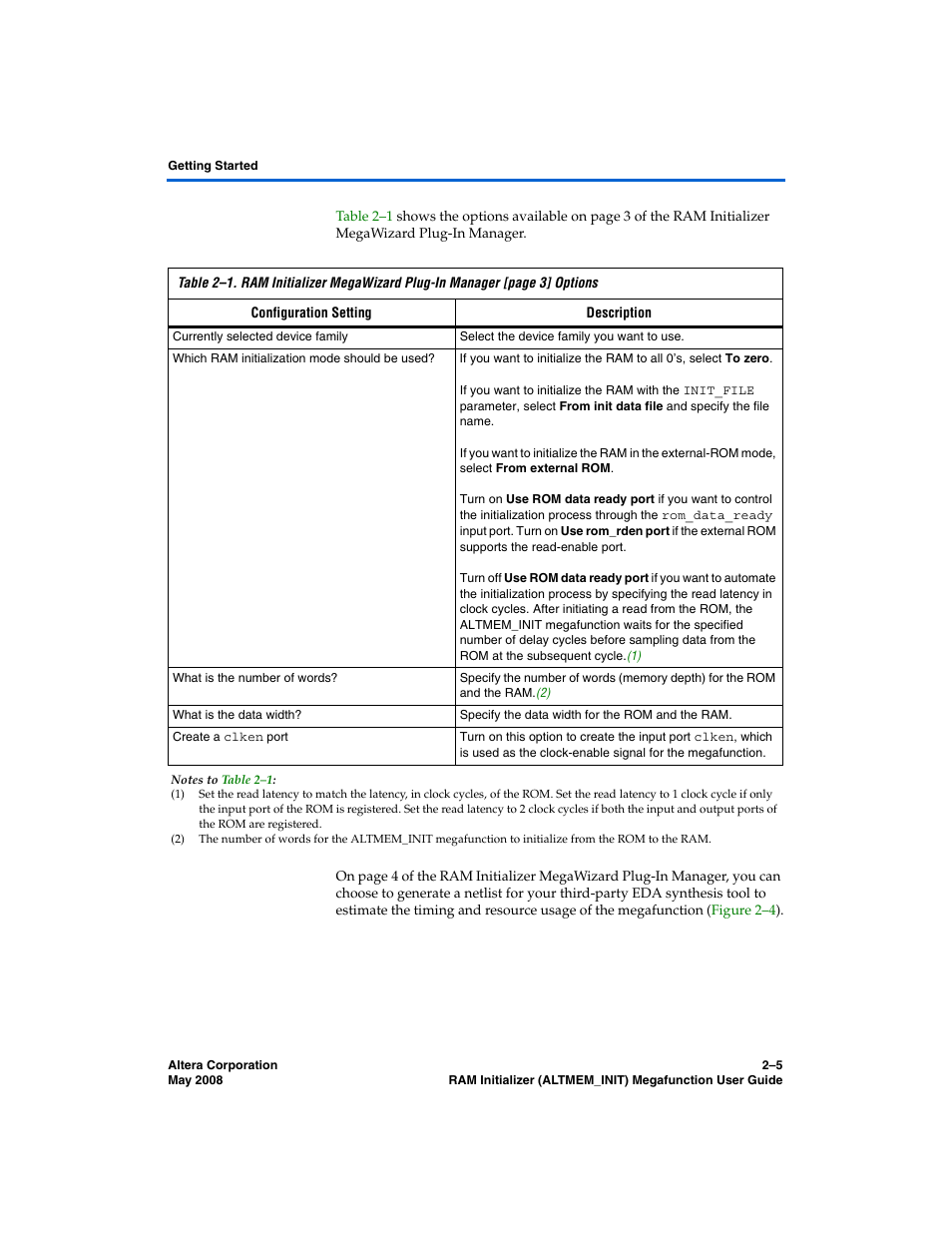 Altera RAM Initializer User Manual | Page 17 / 36