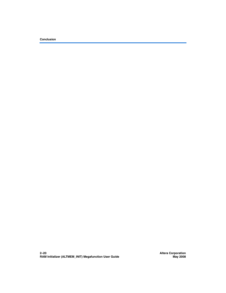 Altera RAM Initializer User Manual | Page 32 / 36