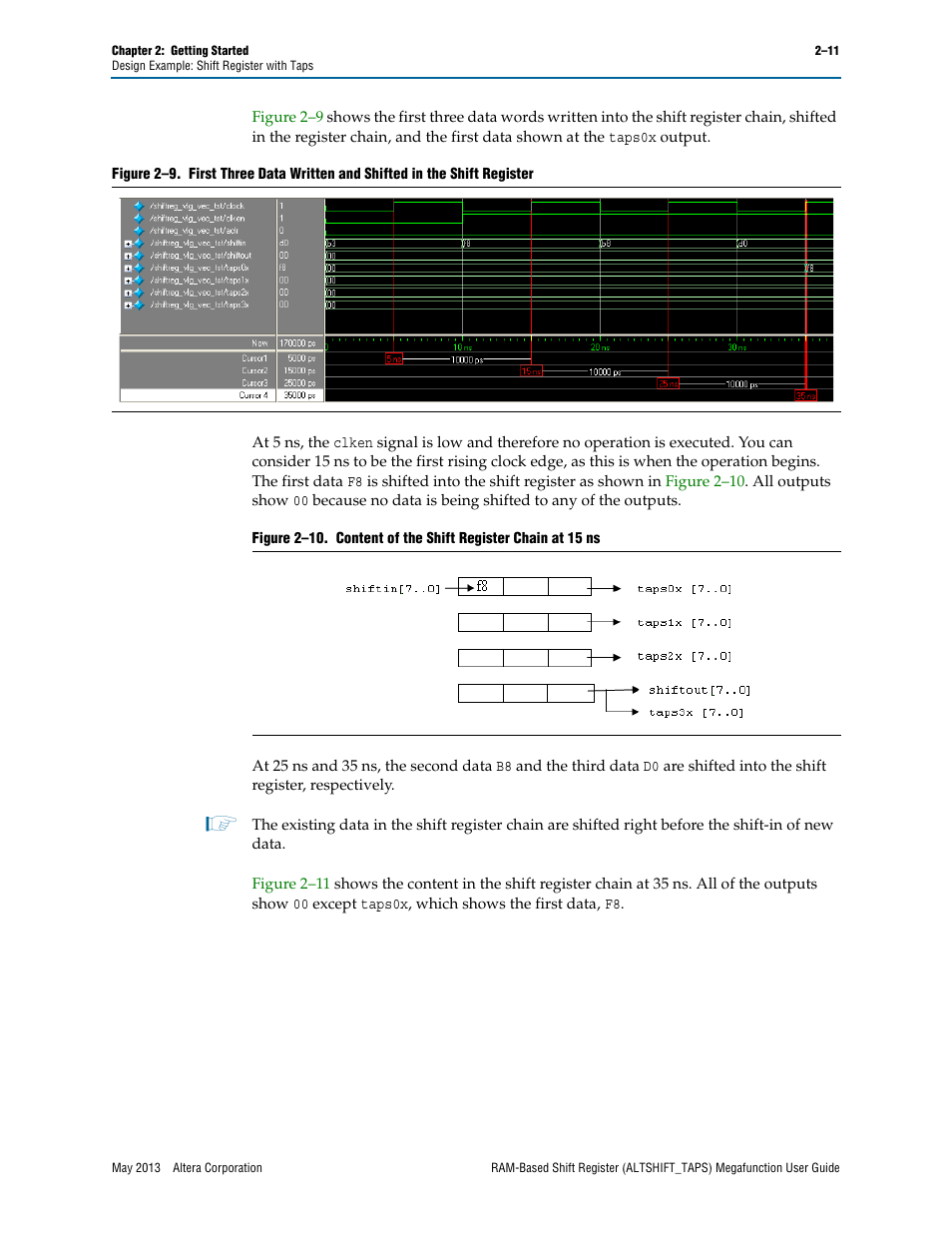 Altera RAM-Based Shift Register User Manual | Page 17 / 26