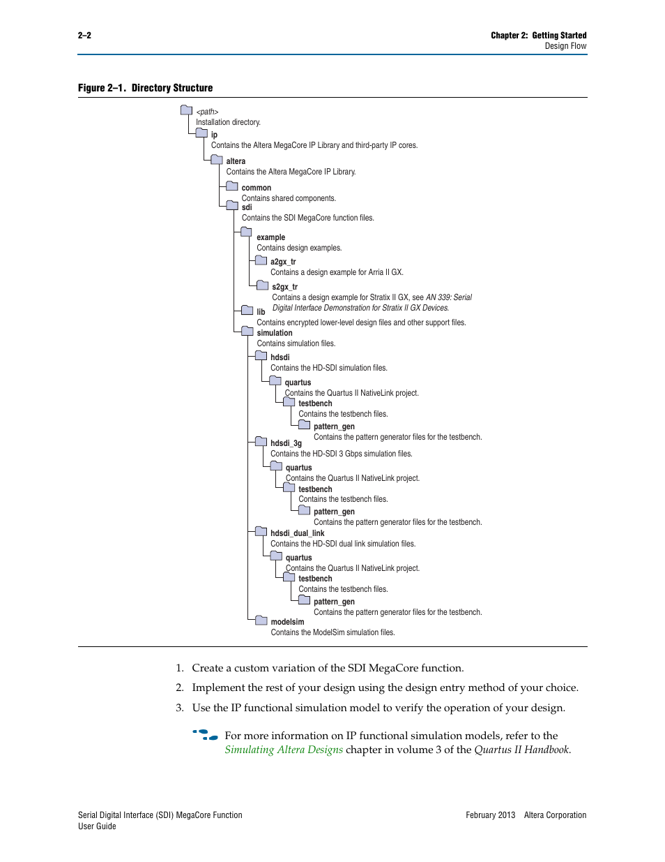 Altera Serial Digital Interface (SDI) MegaCore Function User Manual | Page 16 / 140
