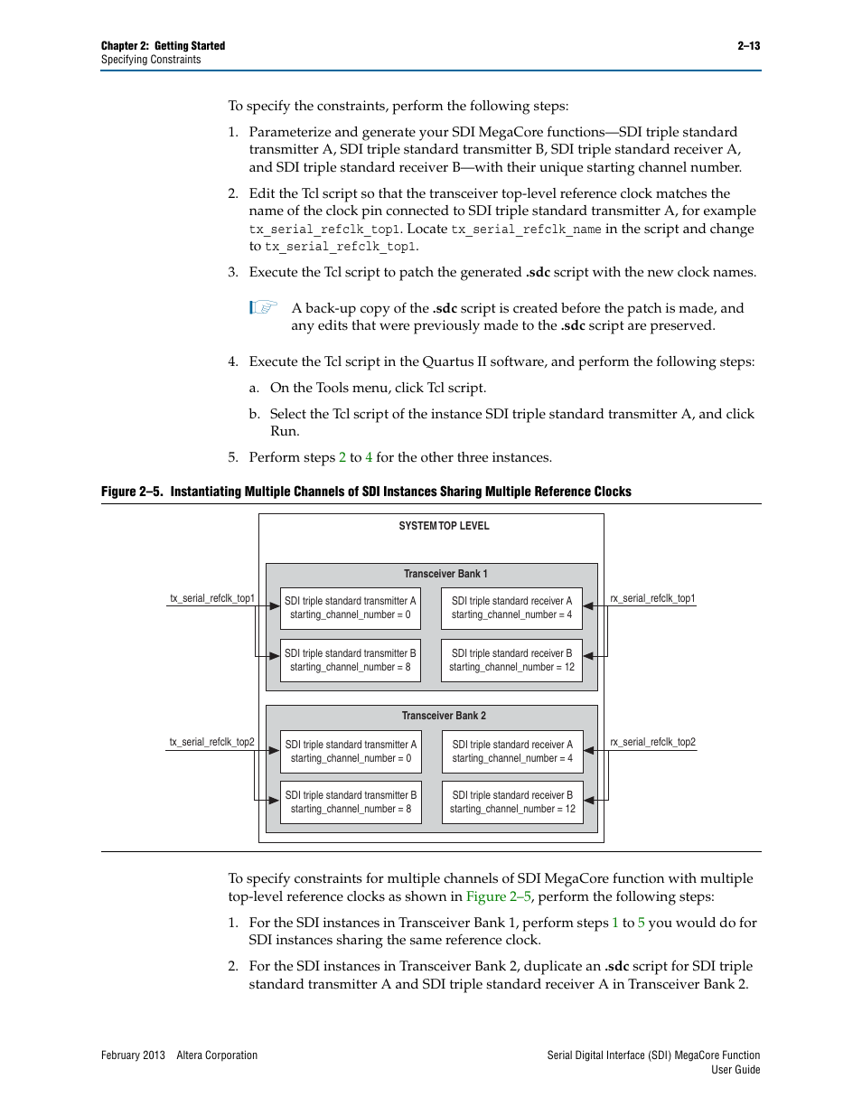 Altera Serial Digital Interface (SDI) MegaCore Function User Manual | Page 27 / 140