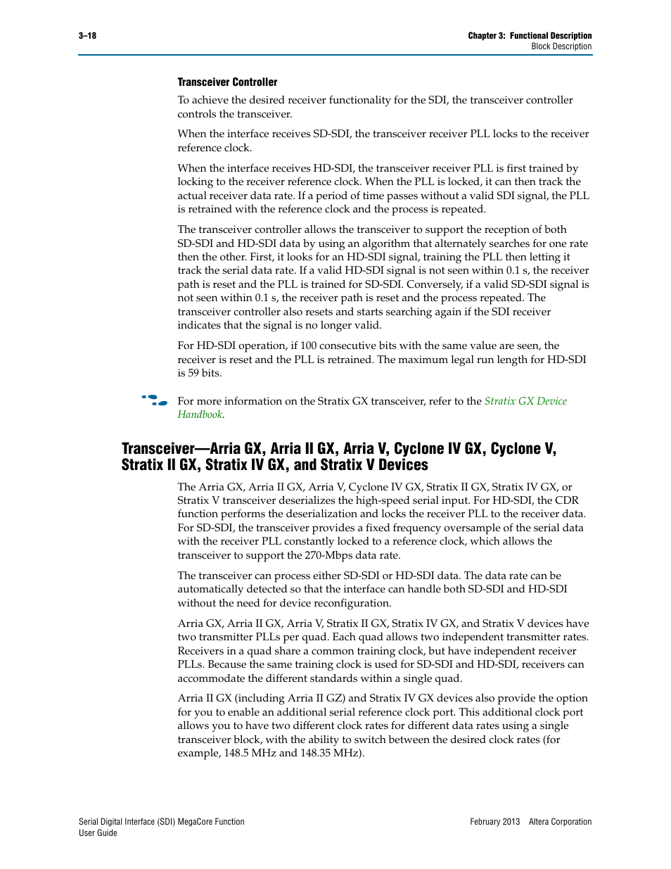Altera Serial Digital Interface (SDI) MegaCore Function User Manual | Page 48 / 140