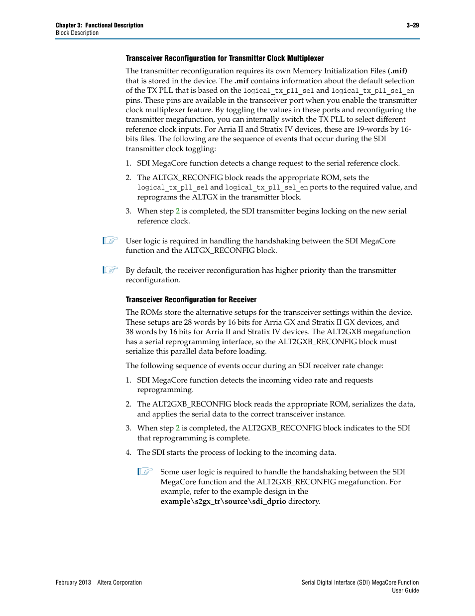 Altera Serial Digital Interface (SDI) MegaCore Function User Manual | Page 59 / 140