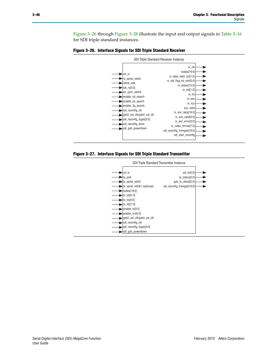 Altera Serial Digital Interface (SDI) MegaCore Function User Manual | Page 76 / 140