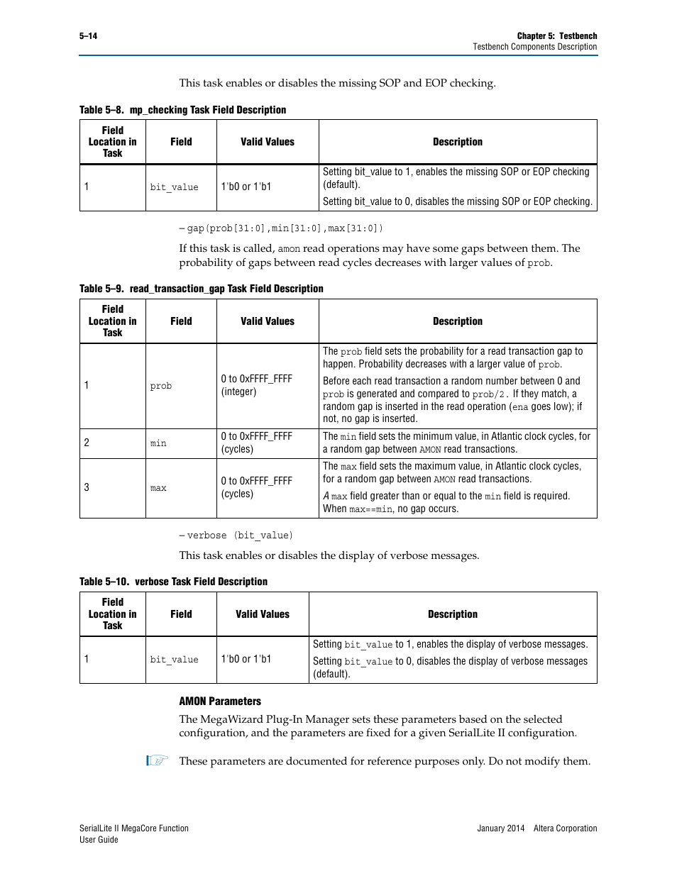 Altera SerialLite II IP Core User Manual | Page 100 / 110