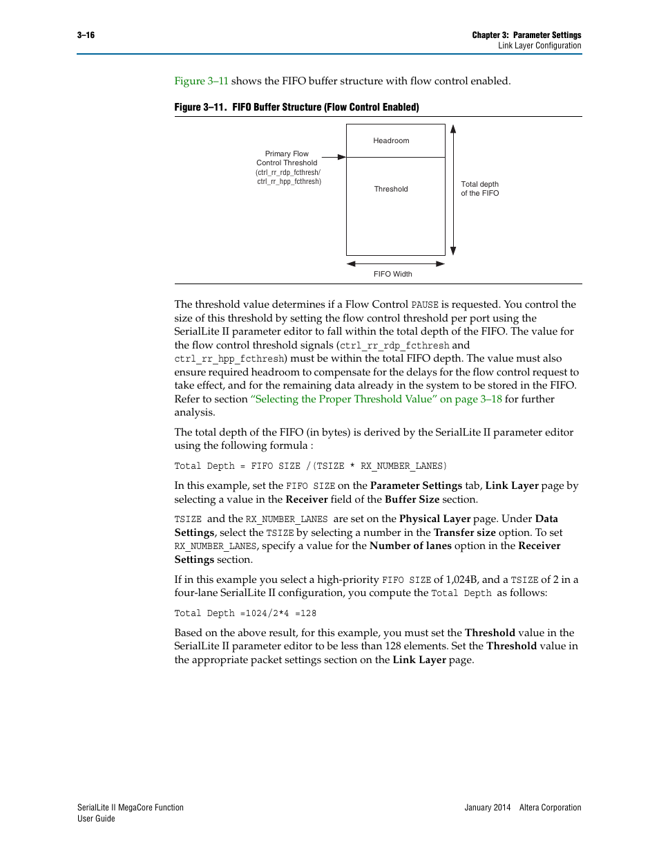 Altera SerialLite II IP Core User Manual | Page 39 / 110
