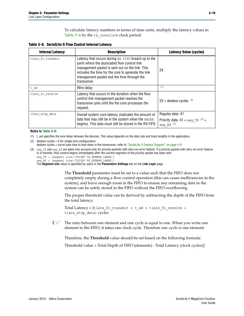 Altera SerialLite II IP Core User Manual | Page 42 / 110