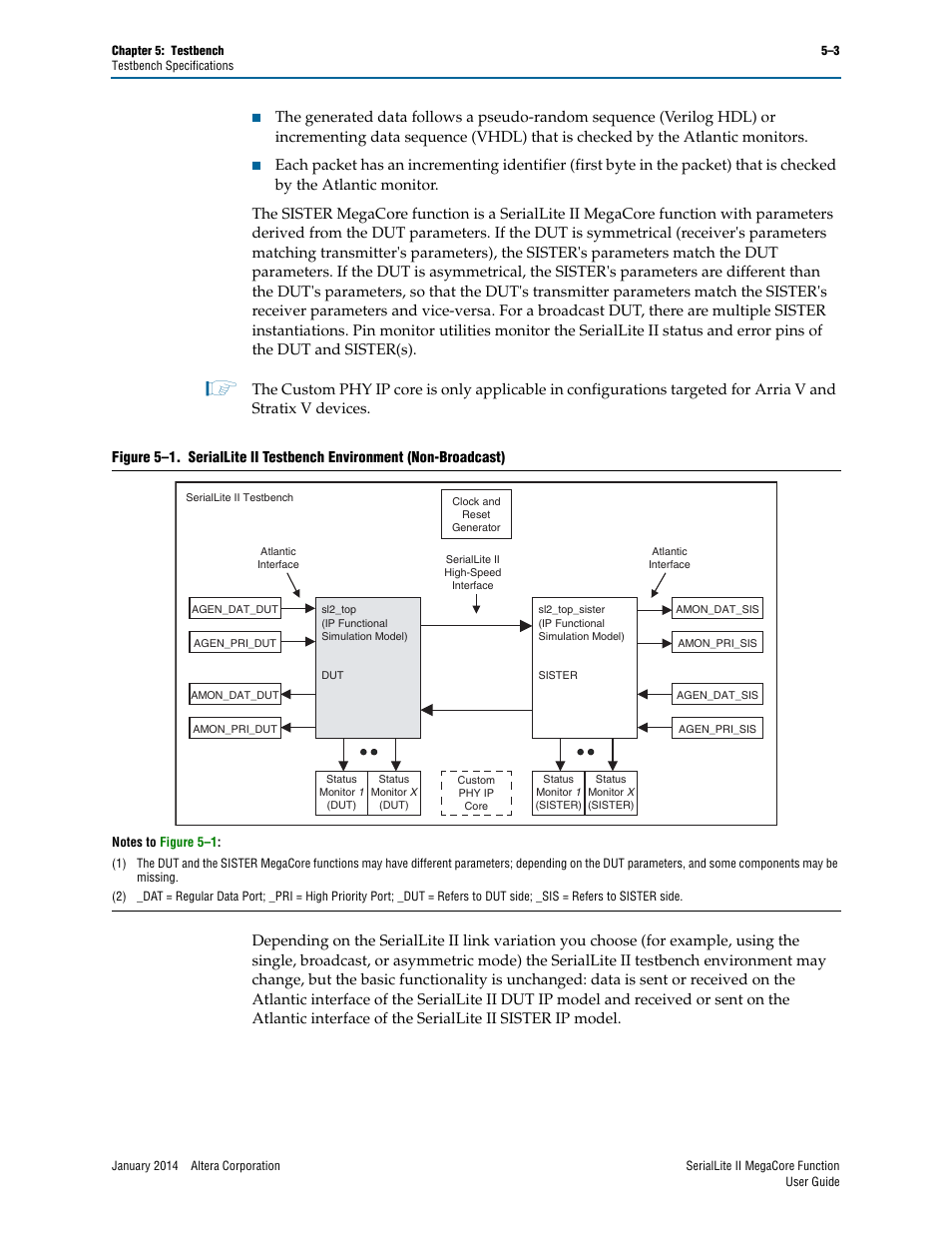 Own in, Genera | Altera SerialLite II IP Core User Manual | Page 89 / 110