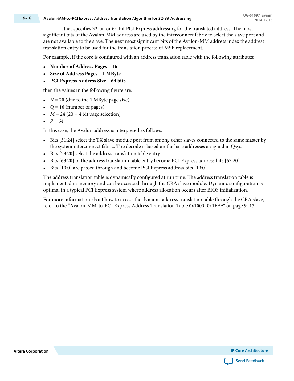 Altera Stratix V Avalon-MM Interface for PCIe Solutions User Manual | Page 142 / 184