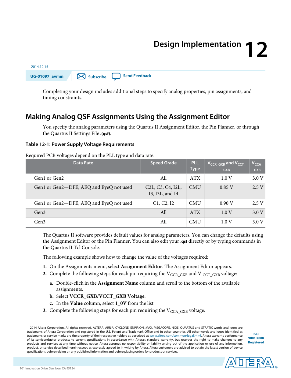 Design implementation | Altera Stratix V Avalon-MM Interface for PCIe Solutions User Manual | Page 155 / 184