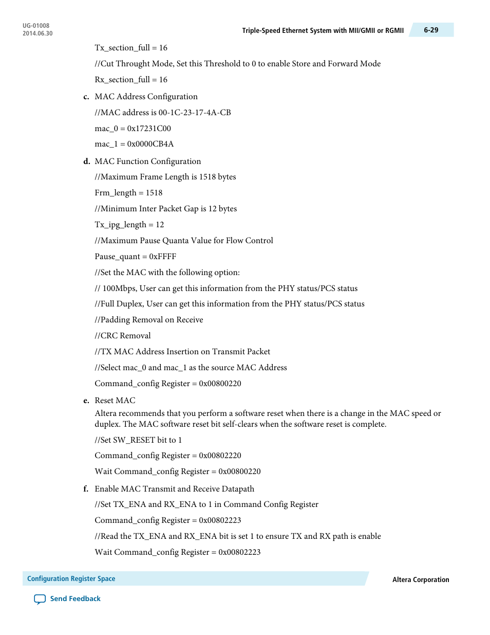 Altera Triple Speed Ethernet MegaCore Function User Manual | Page 112 / 223