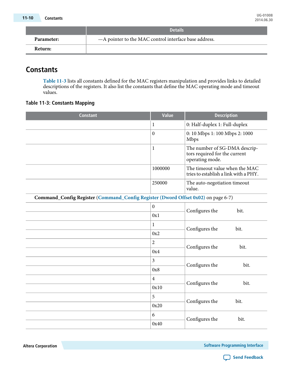 Constants, Constants -10 | Altera Triple Speed Ethernet MegaCore Function User Manual | Page 189 / 223