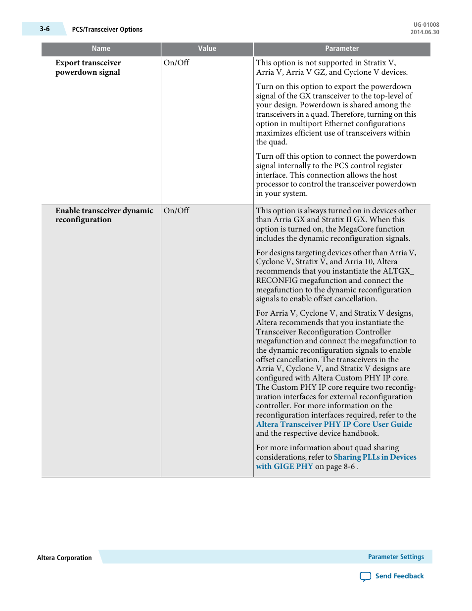 Altera Triple Speed Ethernet MegaCore Function User Manual | Page 35 / 223