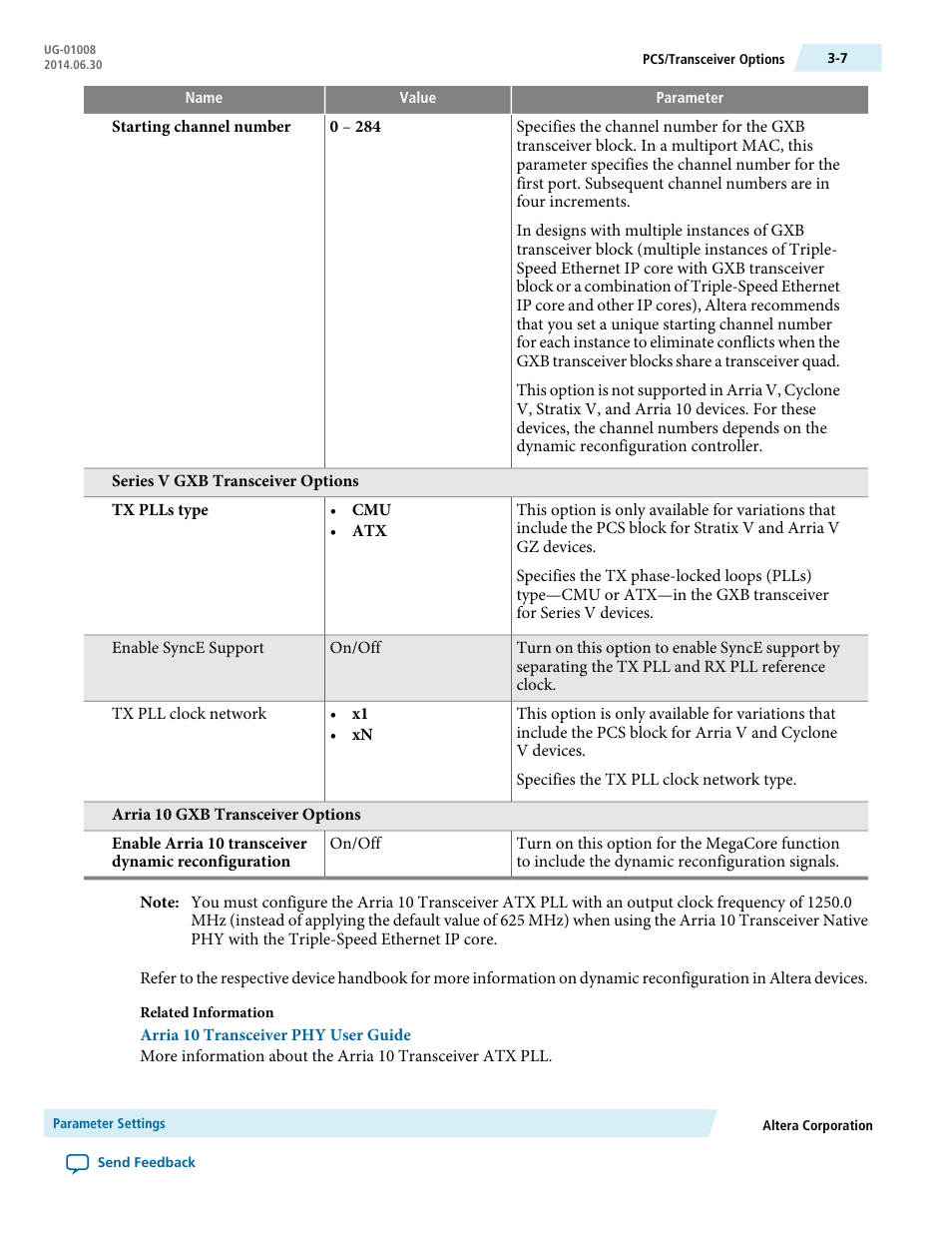 Altera Triple Speed Ethernet MegaCore Function User Manual | Page 36 / 223