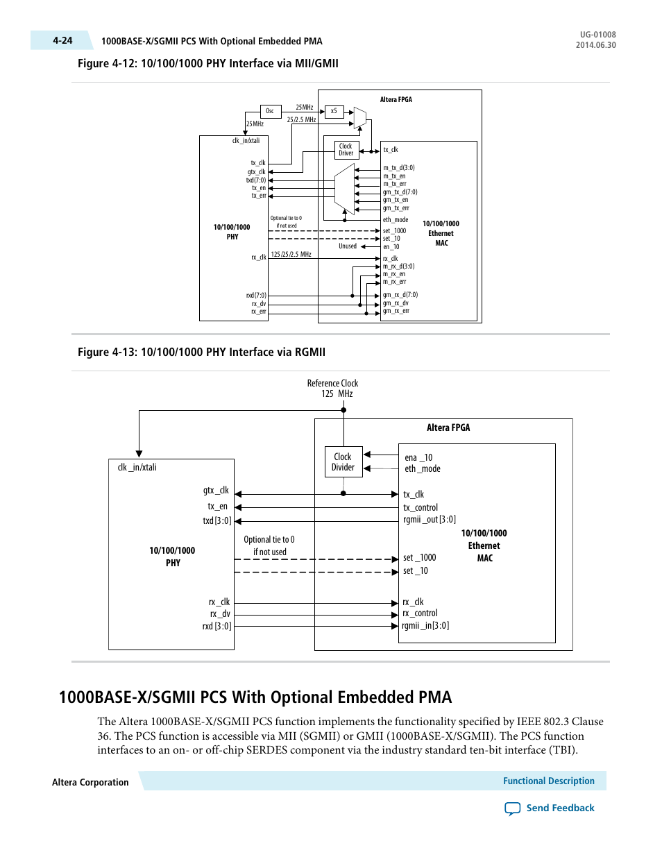 1000base-x/sgmii pcs with optional embedded pma | Altera Triple Speed Ethernet MegaCore Function User Manual | Page 60 / 223