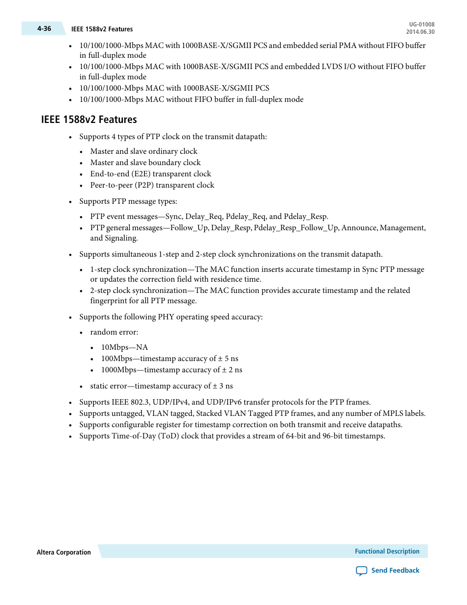 Ieee 1588v2 features, Ieee 1588v2 features -36 | Altera Triple Speed Ethernet MegaCore Function User Manual | Page 72 / 223