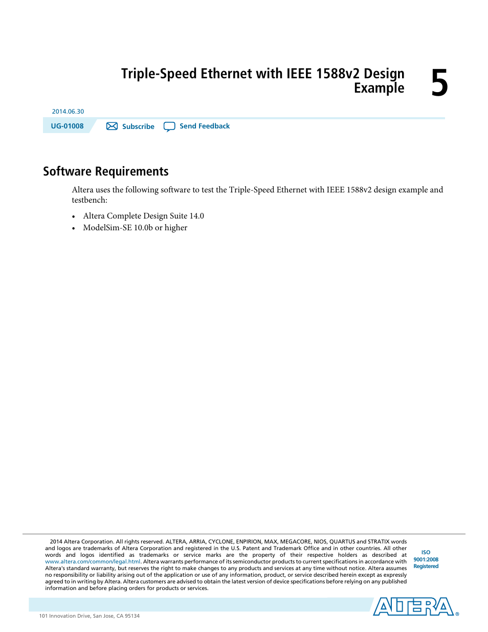 Software requirements, Software requirements -1 | Altera Triple Speed Ethernet MegaCore Function User Manual | Page 78 / 223