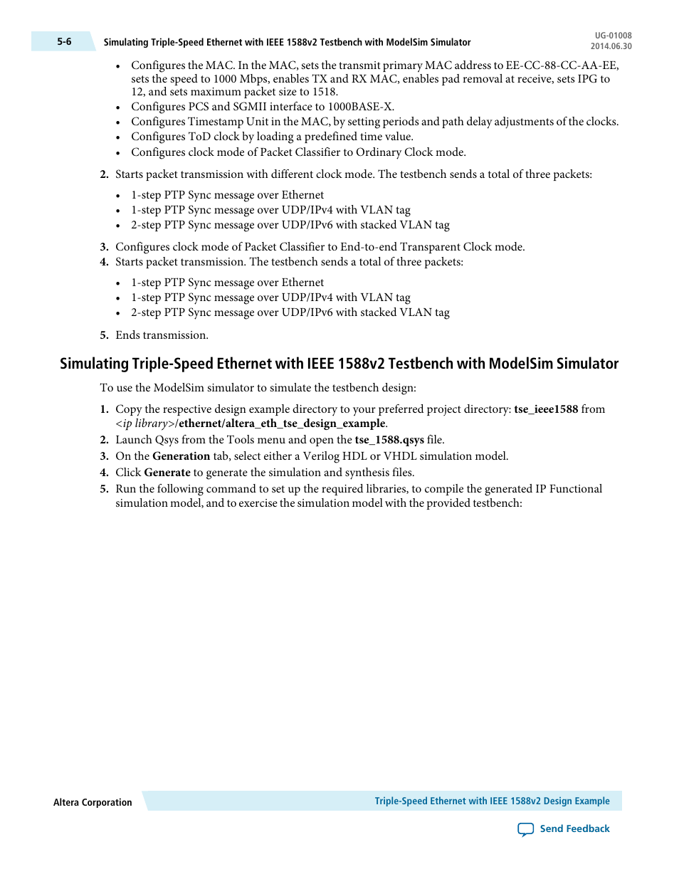 Simulator -6 | Altera Triple Speed Ethernet MegaCore Function User Manual | Page 83 / 223