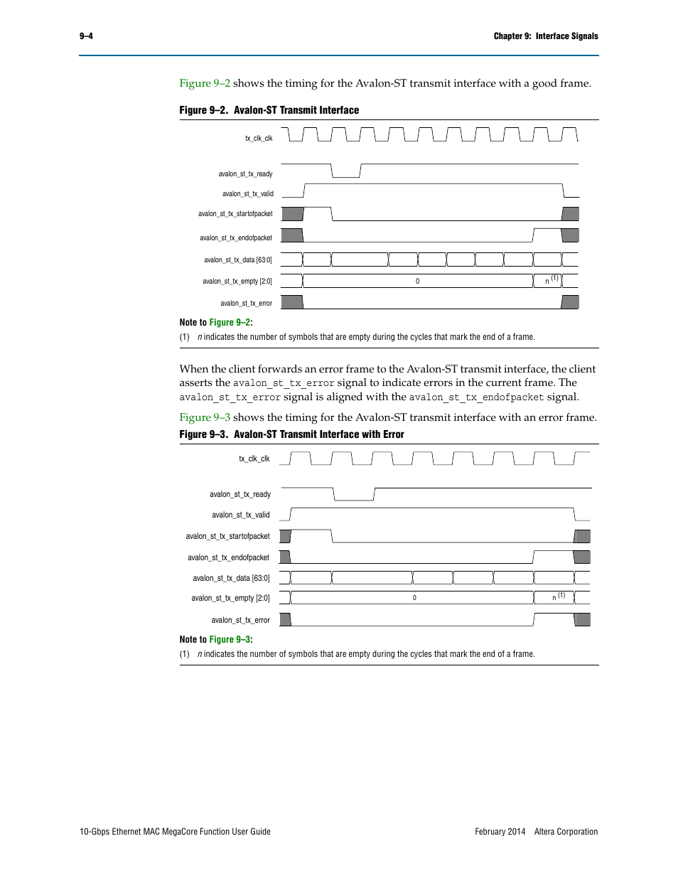 Altera 10-Gbps Ethernet MAC MegaCore Function User Manual | Page 123 / 175
