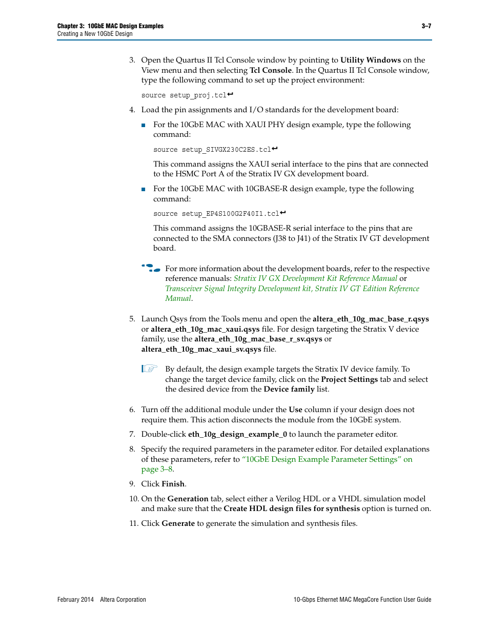 Altera 10-Gbps Ethernet MAC MegaCore Function User Manual | Page 25 / 175
