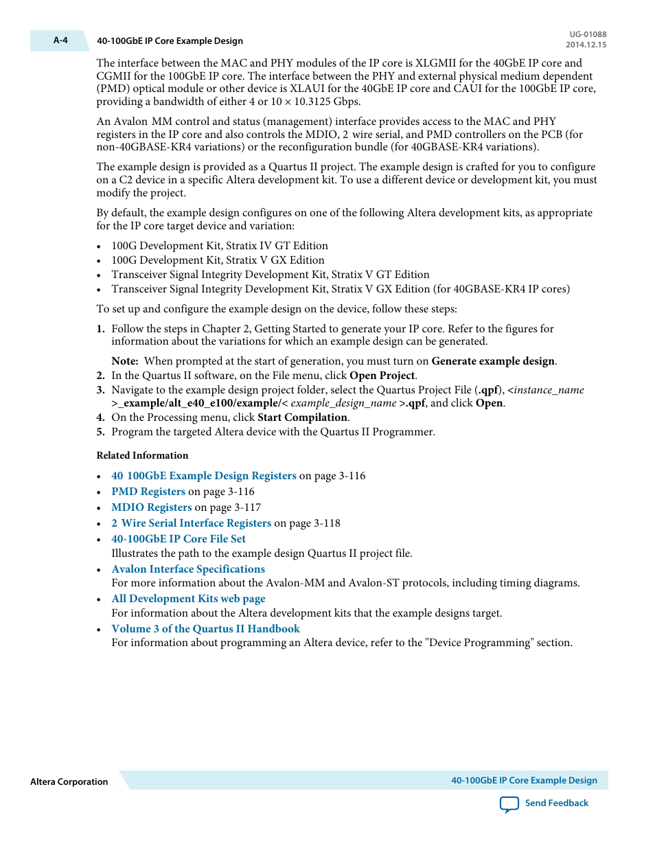Altera 40-Gbps Ethernet MAC and PHY MegaCore Function User Manual | Page 172 / 199