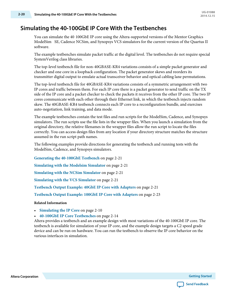 Altera 40-Gbps Ethernet MAC and PHY MegaCore Function User Manual | Page 42 / 199