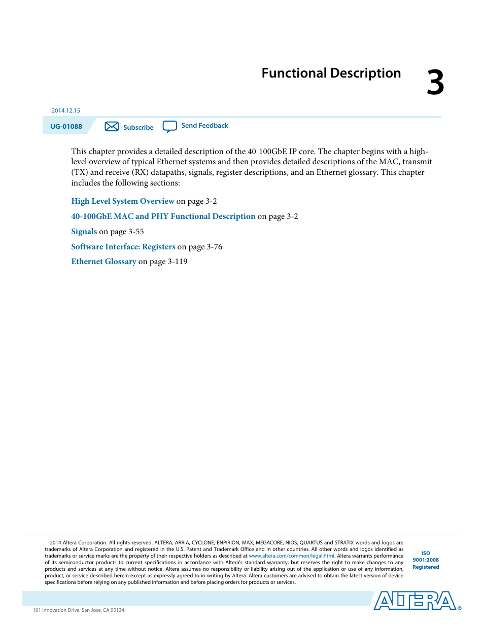 Functional description, Functional description -1 | Altera 40-Gbps Ethernet MAC and PHY MegaCore Function User Manual | Page 48 / 199