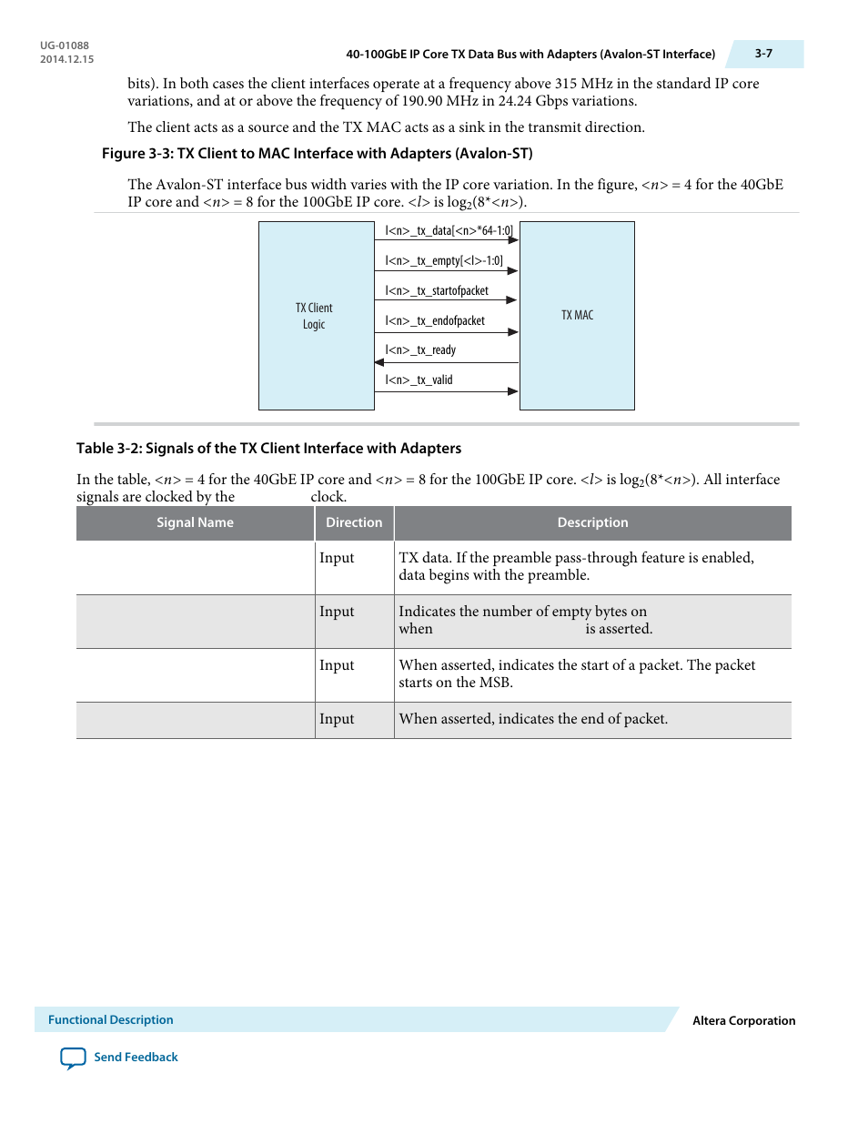 Altera 40-Gbps Ethernet MAC and PHY MegaCore Function User Manual | Page 54 / 199