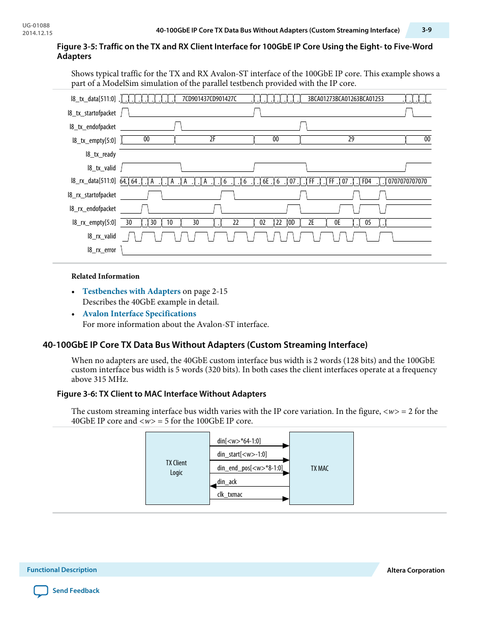 Altera 40-Gbps Ethernet MAC and PHY MegaCore Function User Manual | Page 56 / 199