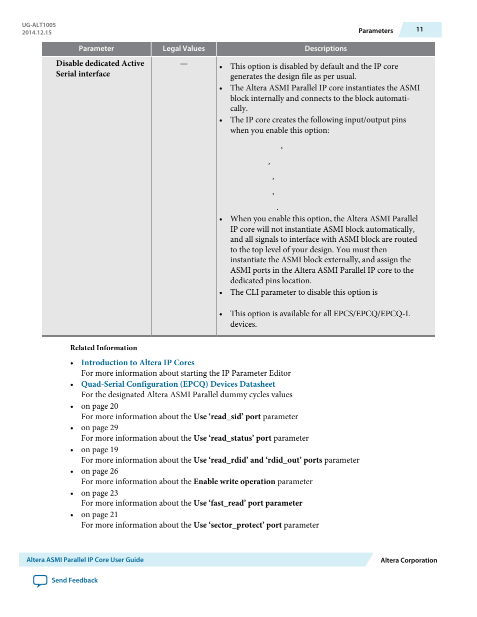 Altera Active Serial Memory Interface User Manual | Page 11 / 36