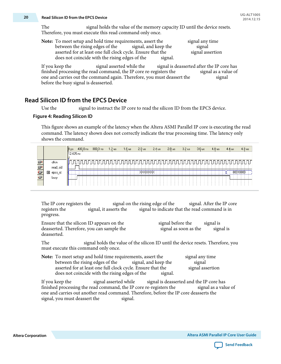 Read silicon id from the epcs device | Altera Active Serial Memory Interface User Manual | Page 20 / 36