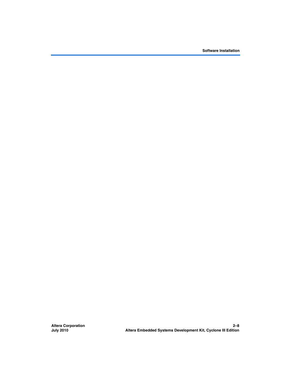 Altera Embedded Systems Development Kit, Cyclone III Edition User Manual | Page 22 / 82