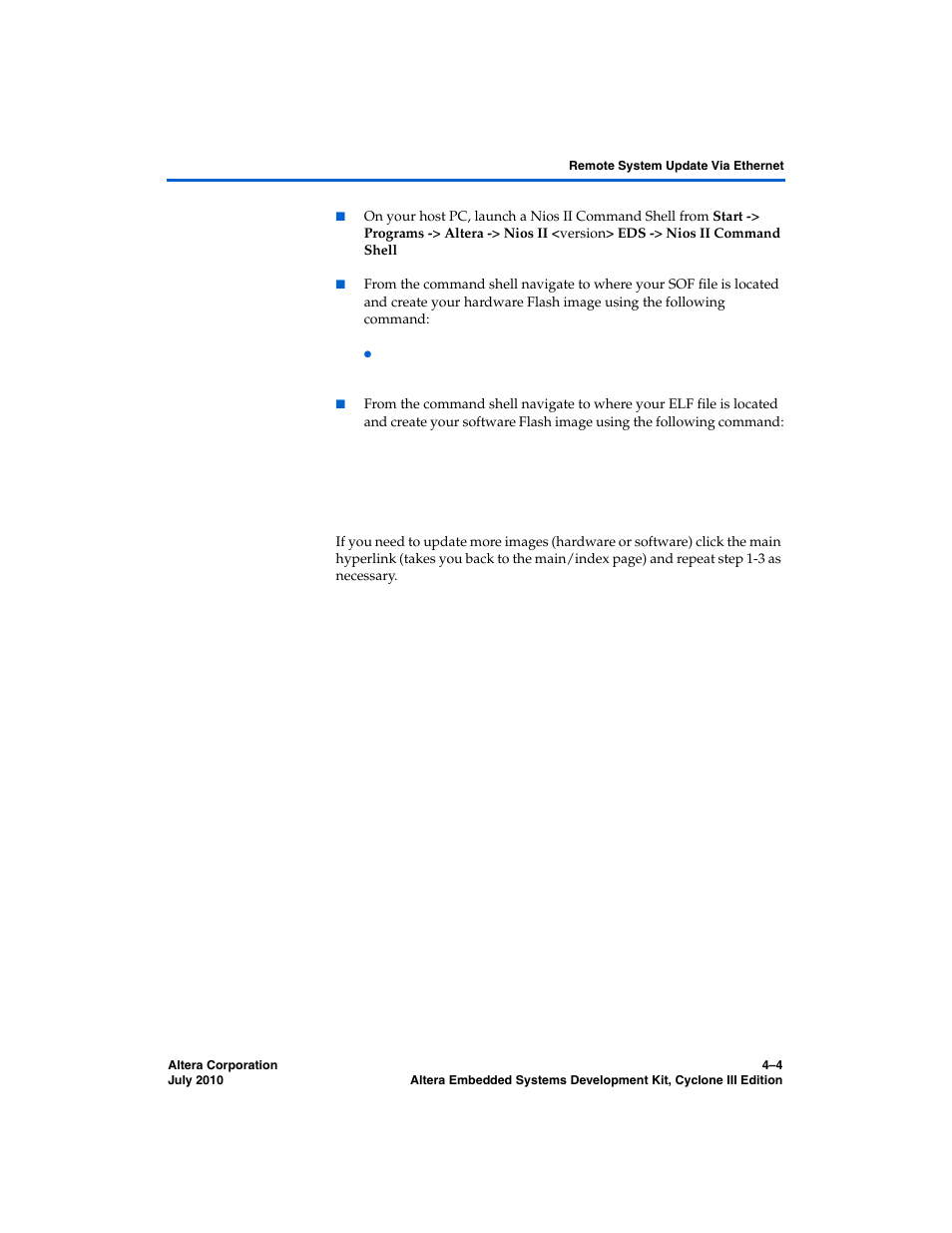 Altera Embedded Systems Development Kit, Cyclone III Edition User Manual | Page 32 / 82